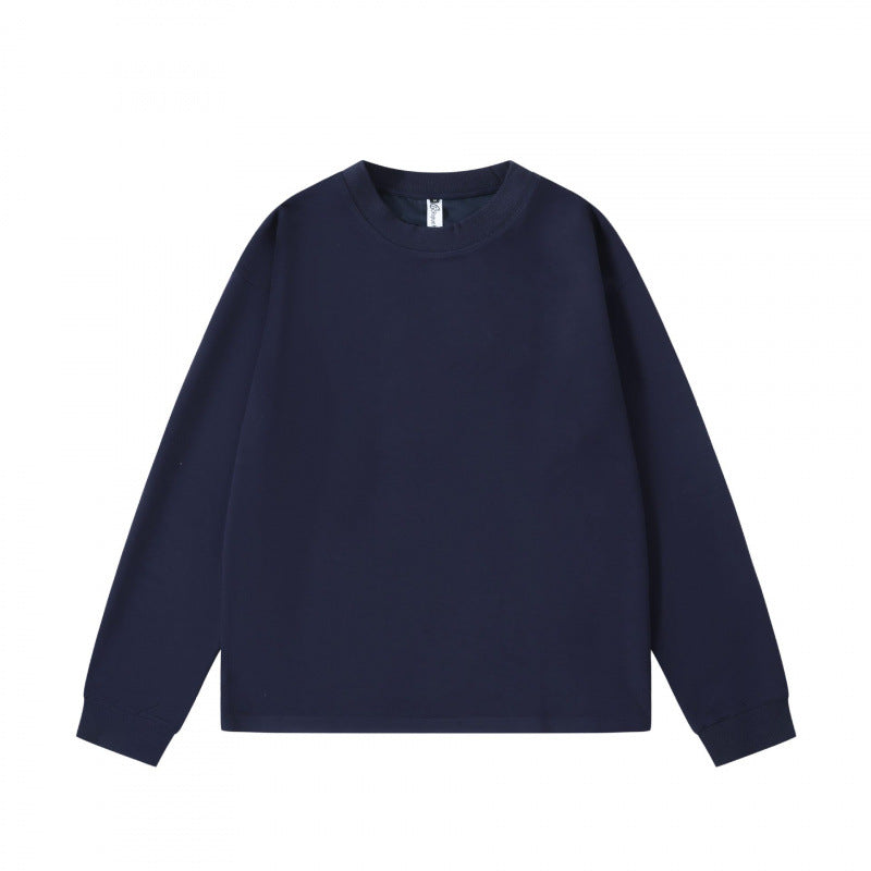 Unisex Oversized-Long Sleeve-Sweatshirt with Round Neck, French-Terry Quality and Ribbed Cuffs Mune Fashion