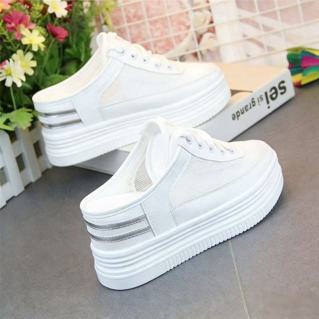 Women Sneakers with high platform sole and elegant strap processing Mune Fashion