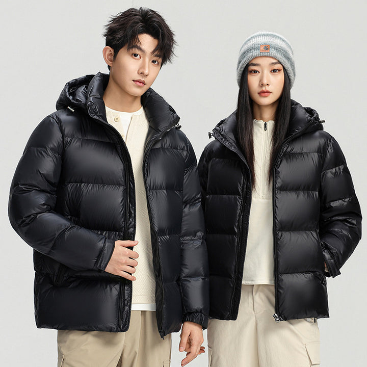 Unisex down jacket with hood Mune Fashion