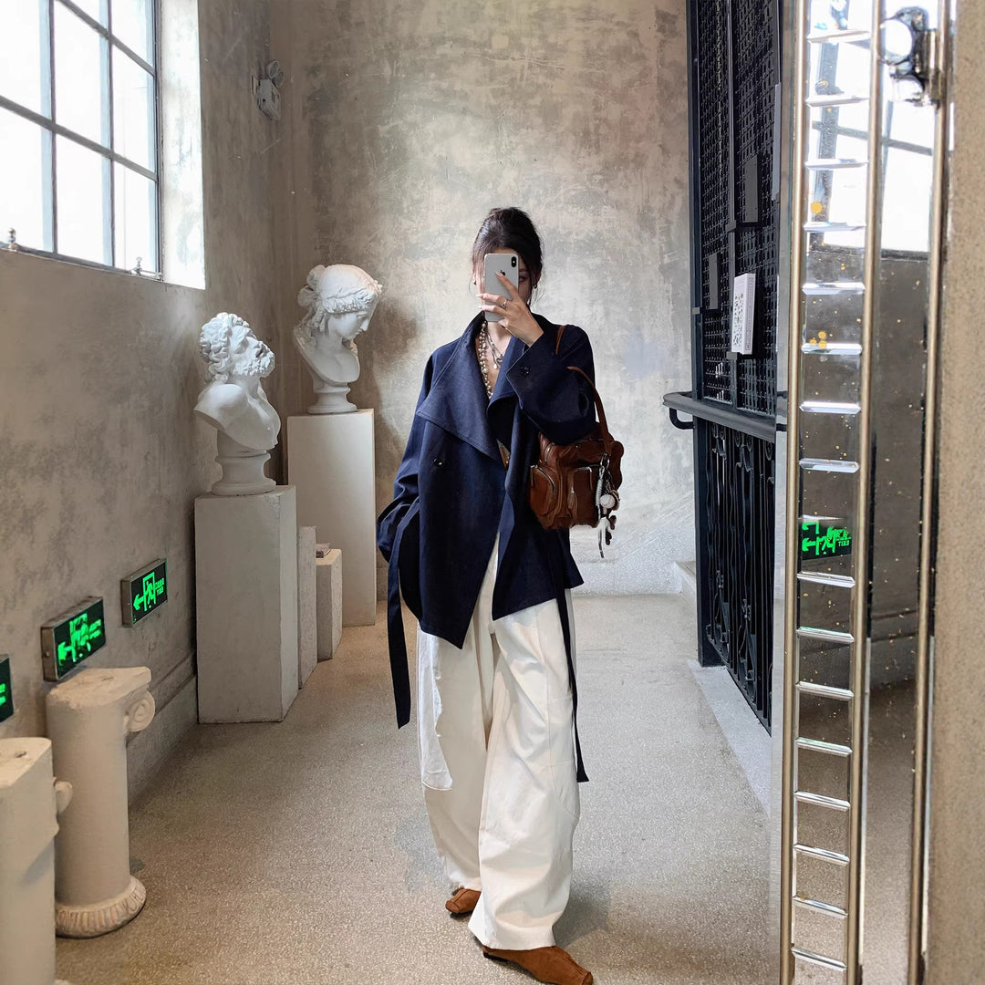 Women Fashionable Oversized Blazer Jacket Mune Fashion
