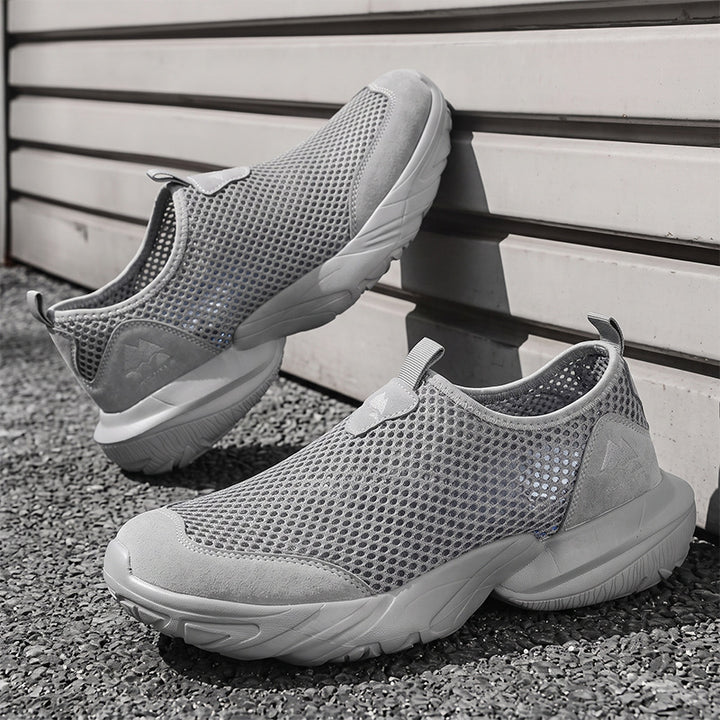 Unisex Breathable Mesh Slippers with Cushioned Profile Sole Mune Fashion