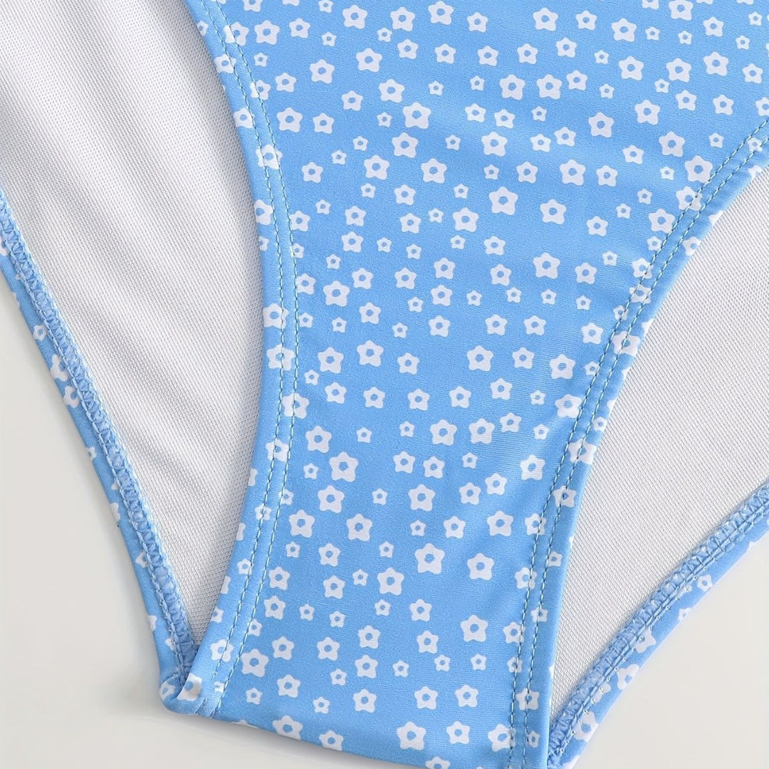Women High-Cut Bikini with Playful Polka Dot Design Mune Fashion