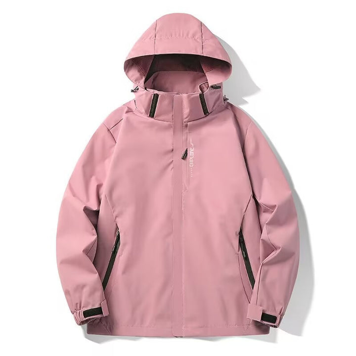 Men's Lightweight Softshell Functional Jacket with Breathable Mesh Lining and Adjustable Hood Mune Fashion