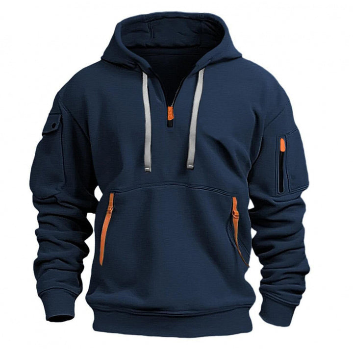 Men's Casual Hoodie with Practical Pockets Mune Fashion