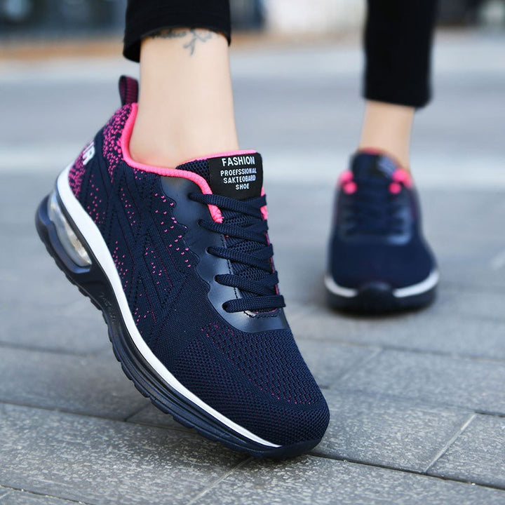 Women's breathable padded lightweight running shoes with air cushion Mune Fashion