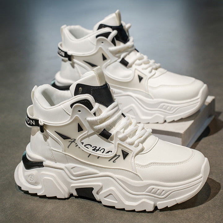 Women’s fashionable high-top sneakers with innovative design and stable sole Mune Fashion