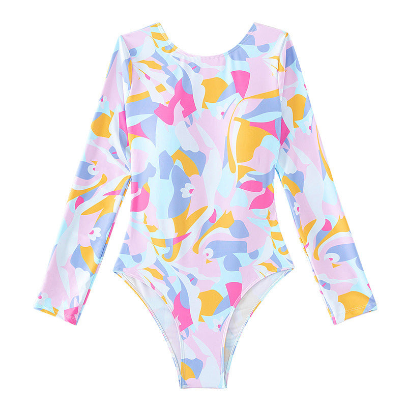 Women's Long-Sleeved Swimsuit Mune Fashion