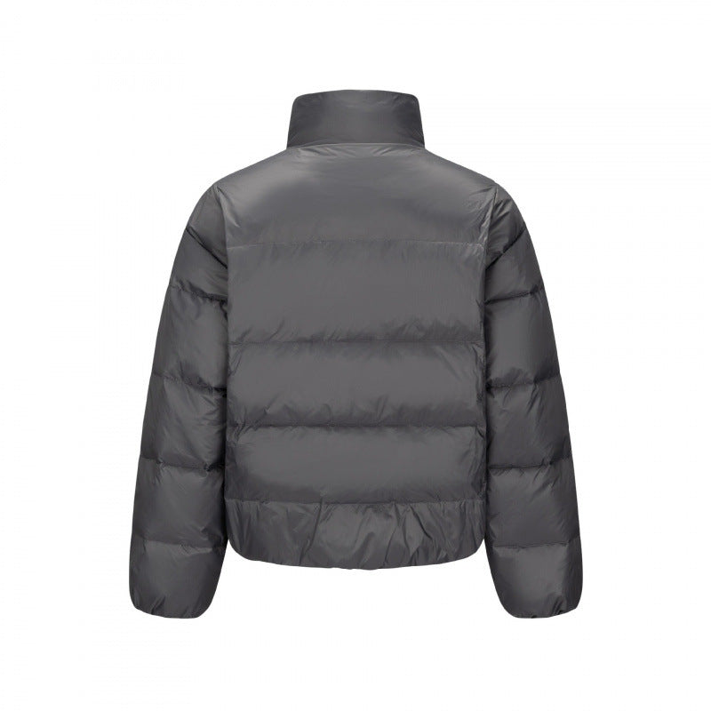 Men's short-cut compact packable puffer jacket with stand-up collar and hidden chest pocket Mune Fashion