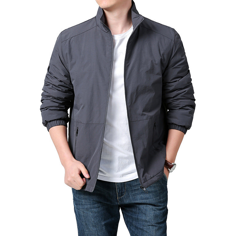 Men's Light Transition Jacket with Elastic Cuffs Mune Fashion