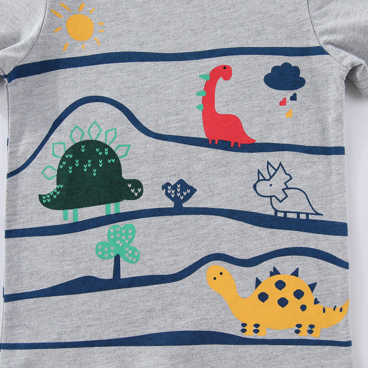 Boys T-shirt with dinosaur motif Mune Fashion