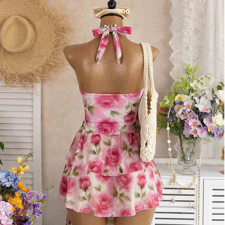 Women’s summer dress with floral design Mune Fashion