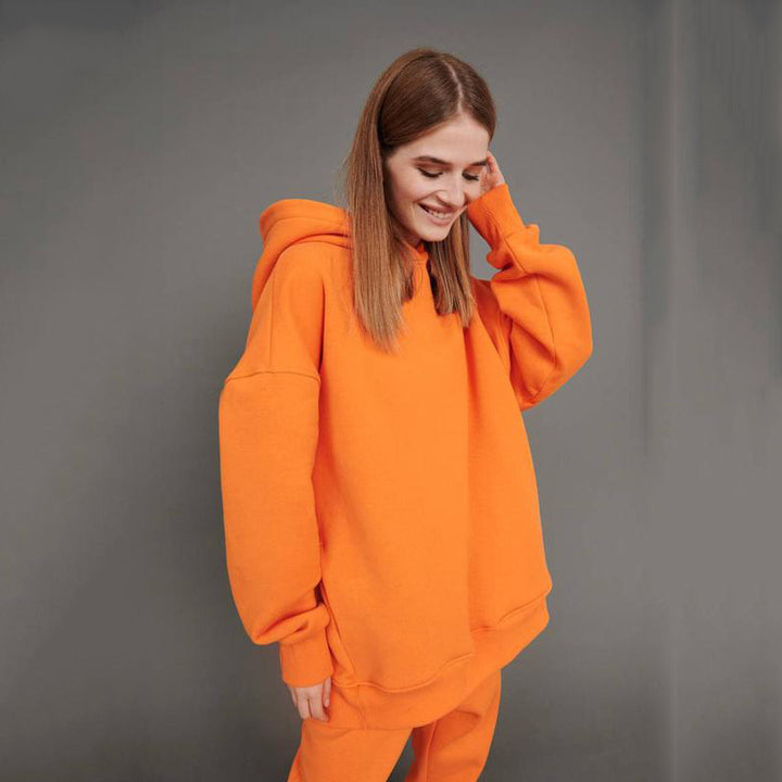 Women's oversized hoodie loungewear set with extra large hood and tailored joggers Mune Fashion