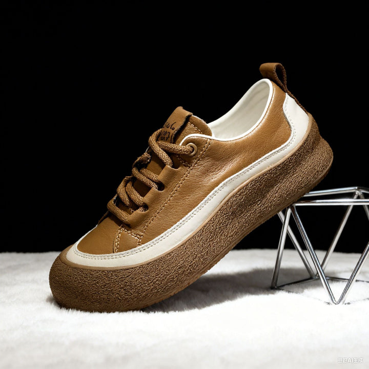 Ladies Comfortable Sneakers with sporty profile sole Mune Fashion
