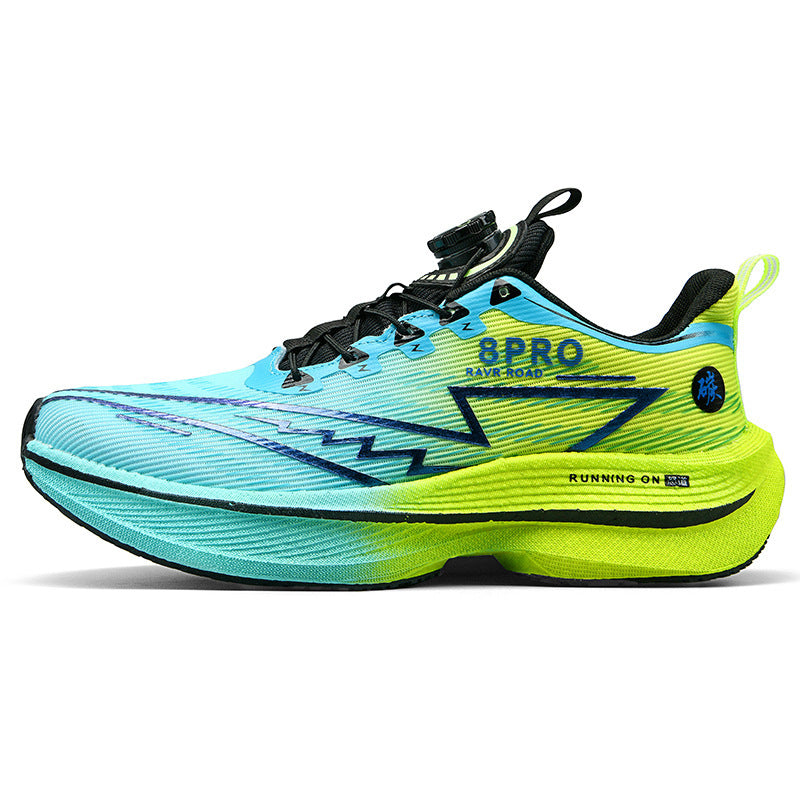 Men's Cushioning Road Running Shoes with BOA Closure and Reactive Platform Sole Mune Fashion