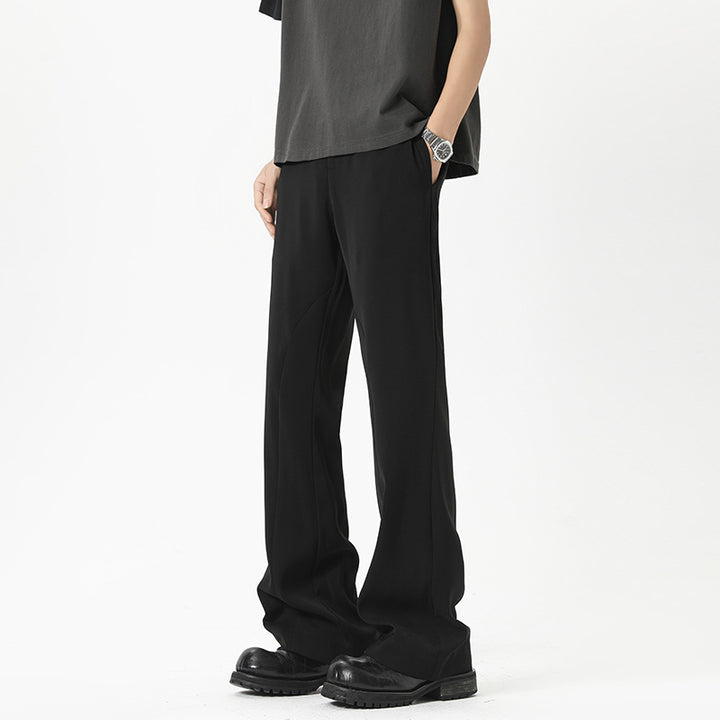 Men's Loose Fit Casual Fabric Pants Mune Fashion