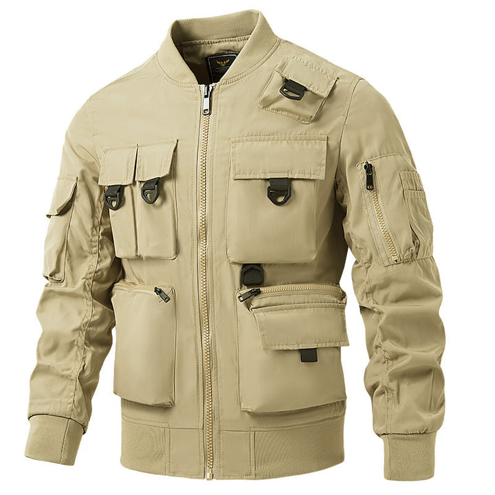 Men's Multifunctional Utility Jacket with Practical Pockets Mune Fashion