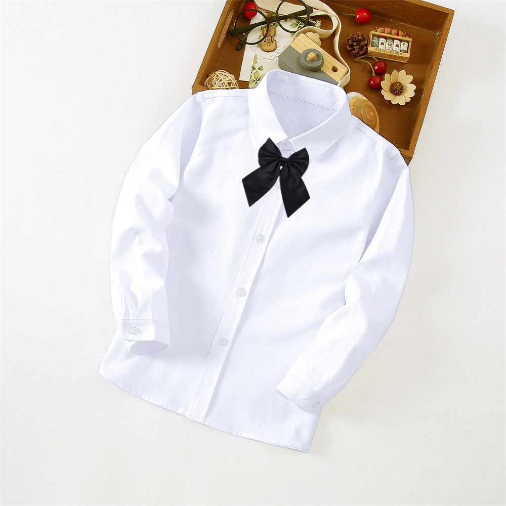 Ladies stylish shirt with black bow tie Mune Fashion