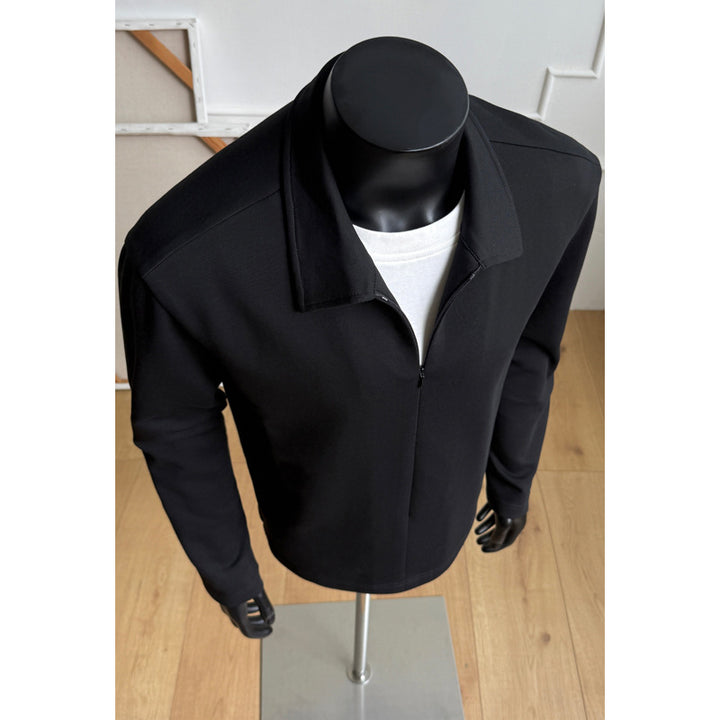 Men's transitional jacket with standing collar Mune Fashion