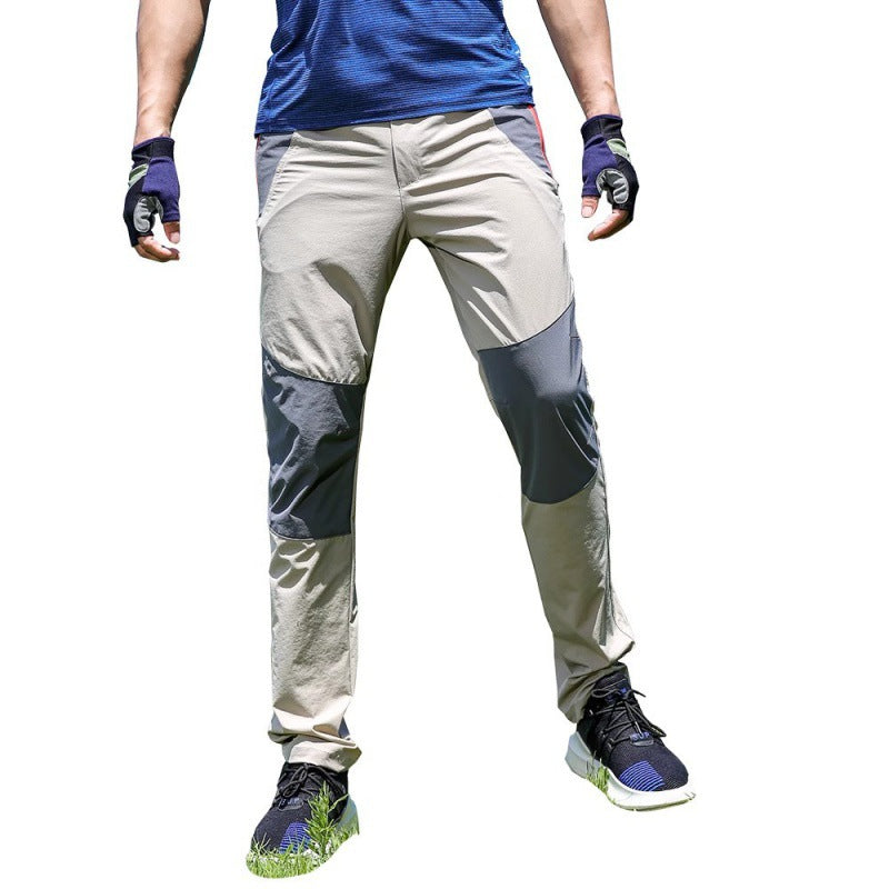 Men's lightweight stretch outdoor pants with reinforced knees and ergonomic fit Mune Fashion