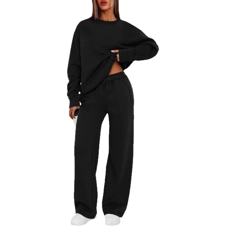 Women's casual sweatshirt and loose jogging pants set Mune Fashion