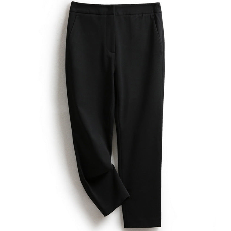 Women Elegant and Casual Fabric Trousers Drune