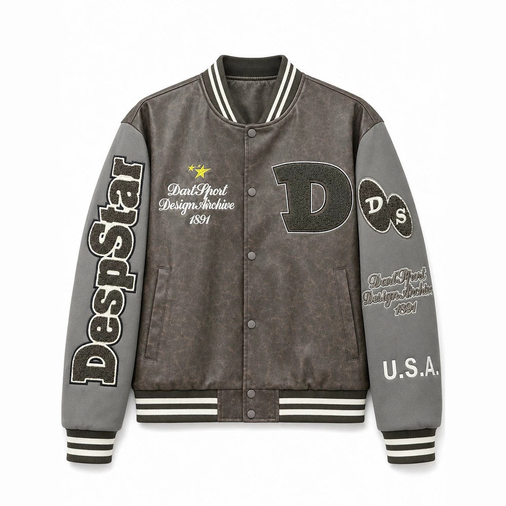 Men's Fashion Padded Jacket with Sporty Design Mune Fashion