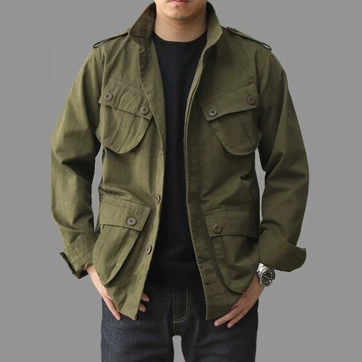 Men's utility jacket with large pockets