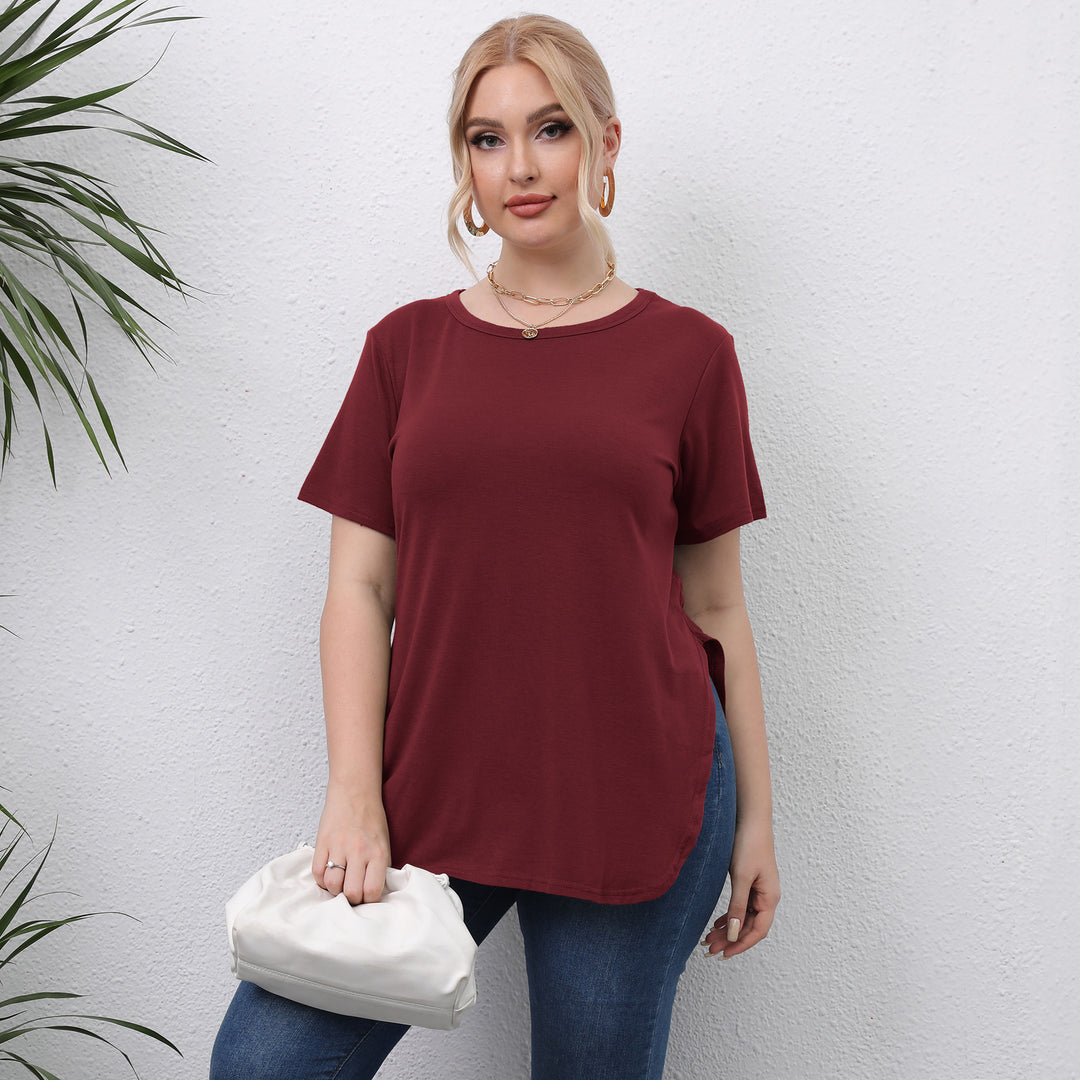 Women's casual T-shirt with side pockets Mune Fashion