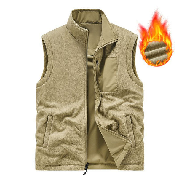 Men's Thermal Fleece Quilted Vest Mune Fashion