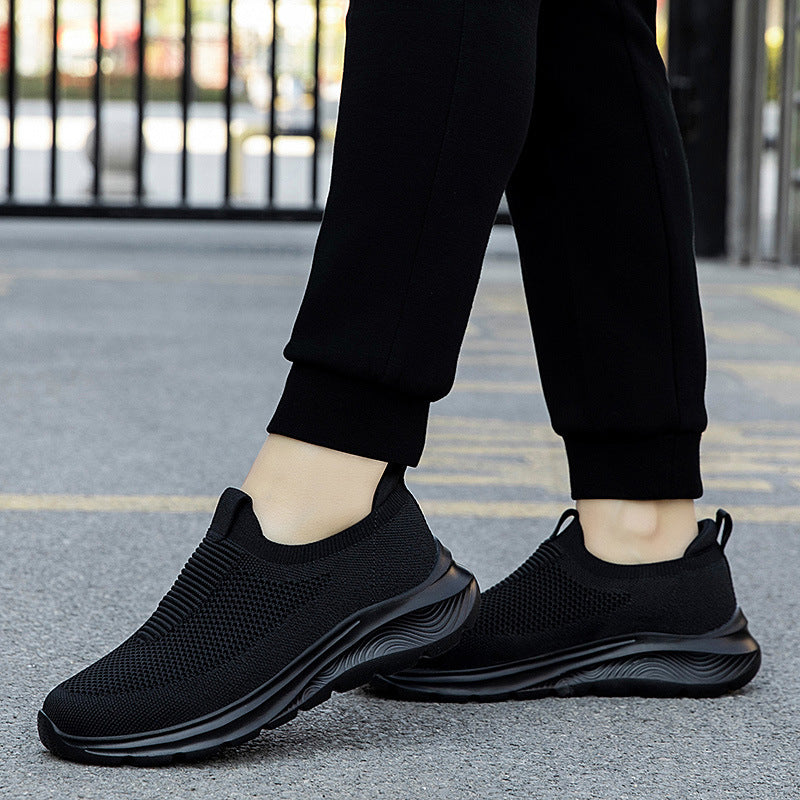 Women's seamless knit slip-on with elastic entry, padded comfort insole and profiled lightweight sole design Mune Fashion