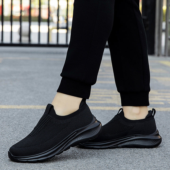 Women's seamless knit slip-on with elastic entry, padded comfort insole and profiled lightweight sole design Mune Fashion