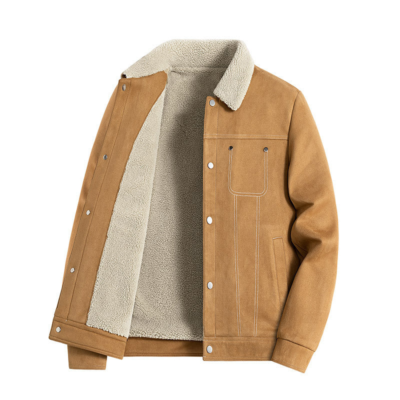 Men's Casual Lambskin Jacket Mune Fashion