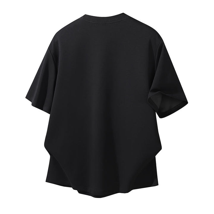 Women's Oversized T-Shirt with Unique Shoulder Details Mune Fashion