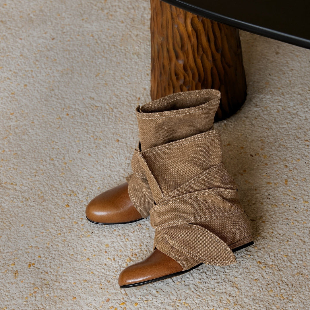 Women's fashionable and elegant soft boots Mune Fashion
