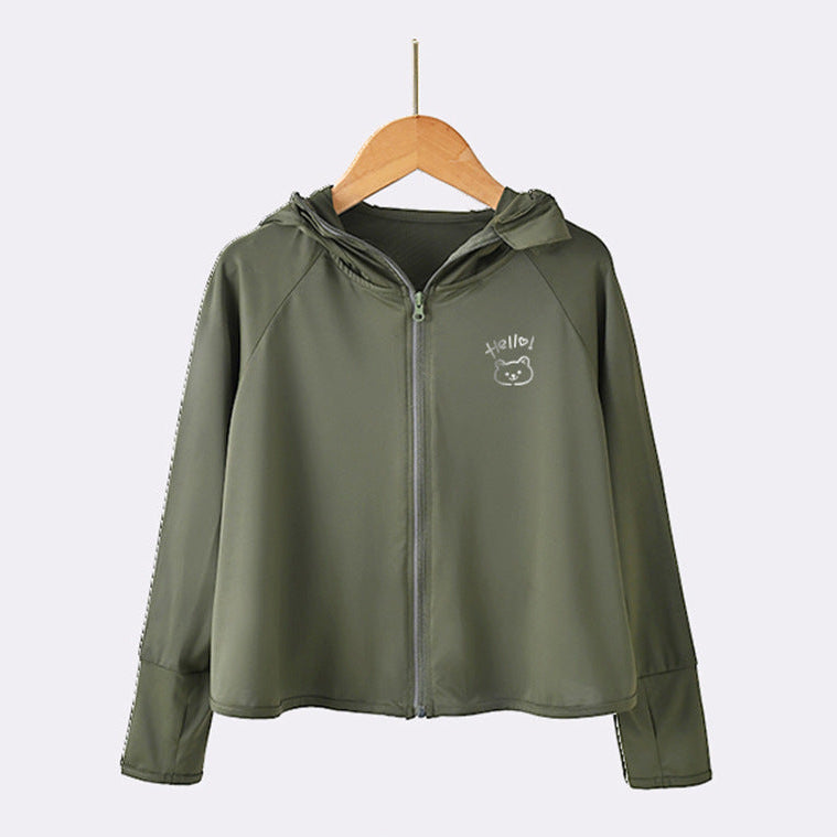 Women Lightweight Hooded Jacket with UV Protection Mune Fashion