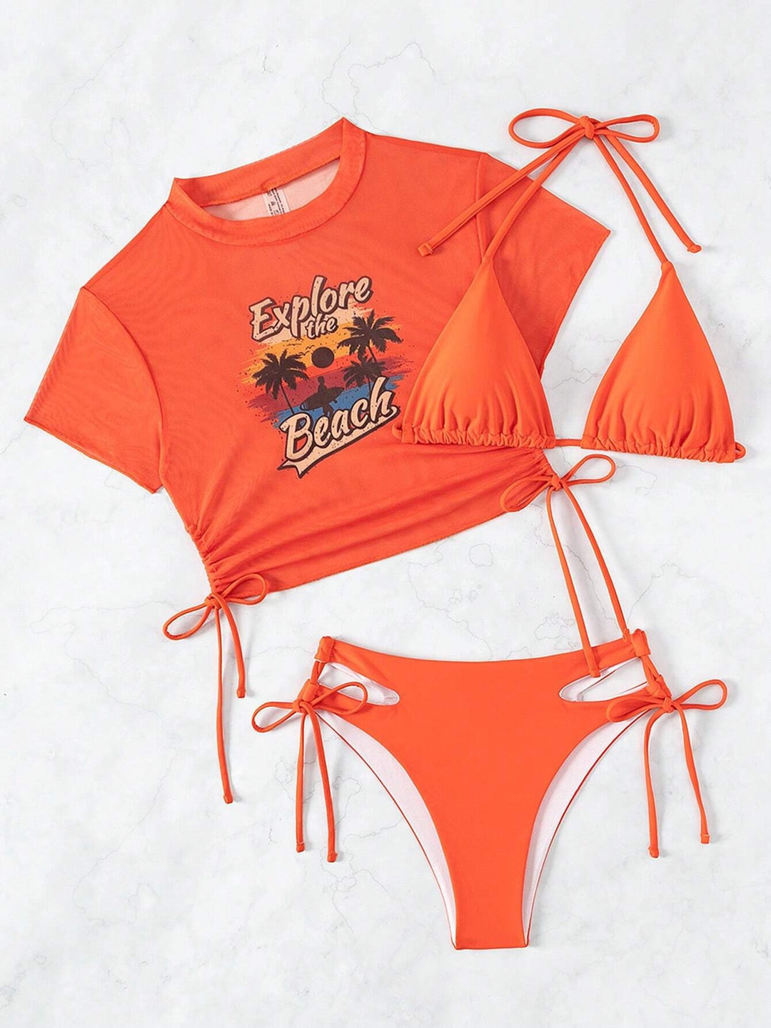 Women's bikini set with stylish crop top Mune Fashion