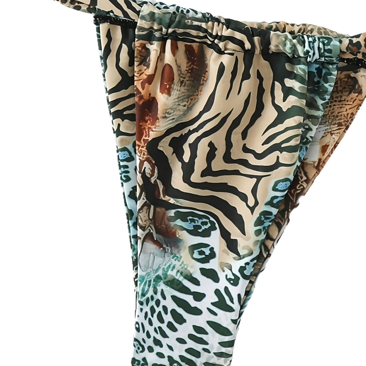 Women's Halter Bikini with Animal Print Mune Fashion