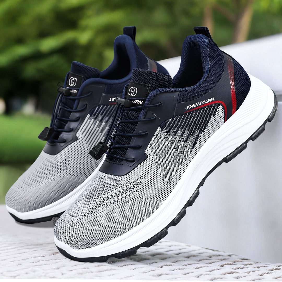 Women's nan ultra-lightweight knit casual sneakers with quick-release closure, reinforced heel tab, and ergonomic wave EVA sole Mune Fashion