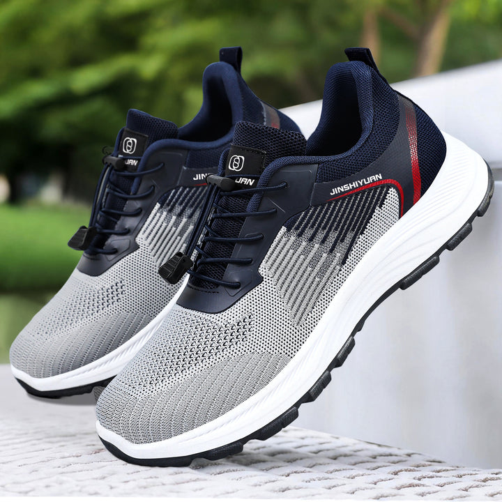 Women's nan ultra-lightweight knit casual sneakers with quick-release closure, reinforced heel tab, and ergonomic wave EVA sole Mune Fashion
