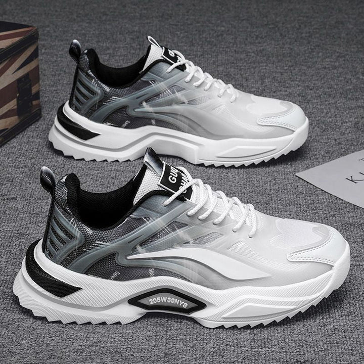 Ladies sporty running and leisure sneakers with breathable mesh construction Mune Fashion
