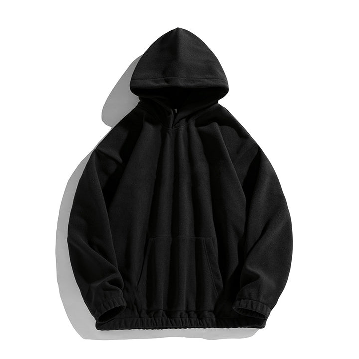 Unisex Oversize Fleece Hoodie with elastic hem and applied kangaroo pocket Mune Fashion