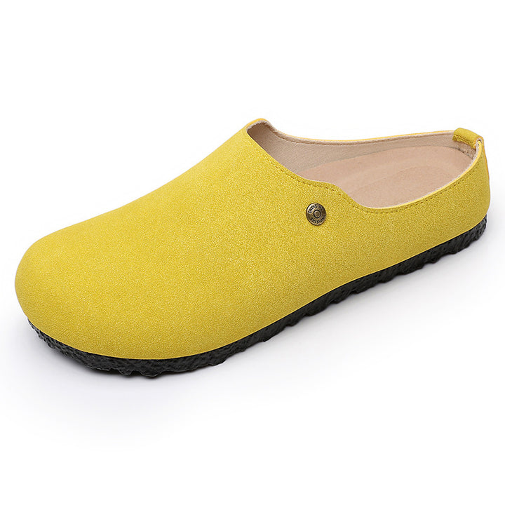 Women’s lightweight slip-on clog with ergonomic footbed and non-slip profile sole Mune Fashion