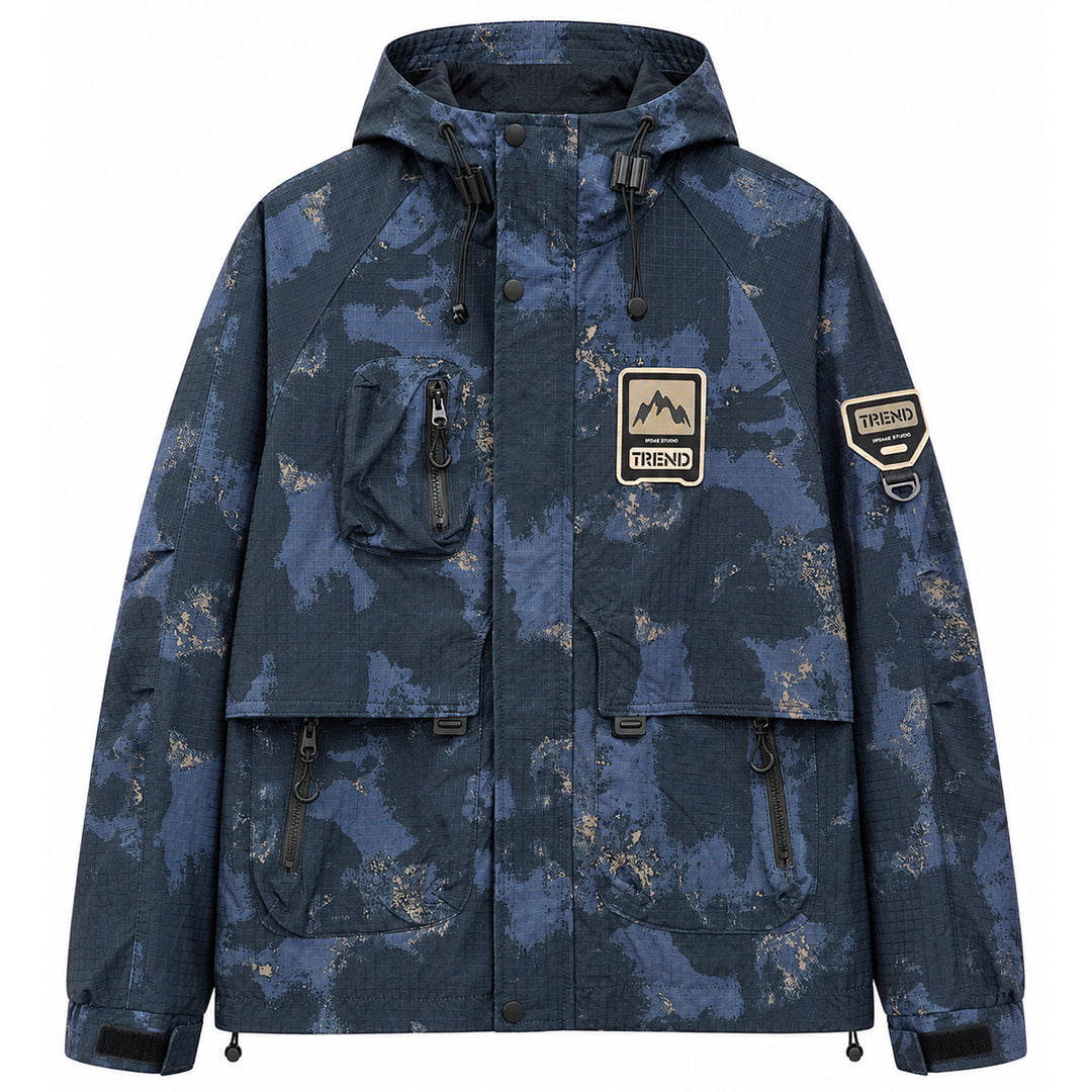 Men's Technical Outdoor Jacket with Practical Pockets Mune Fashion