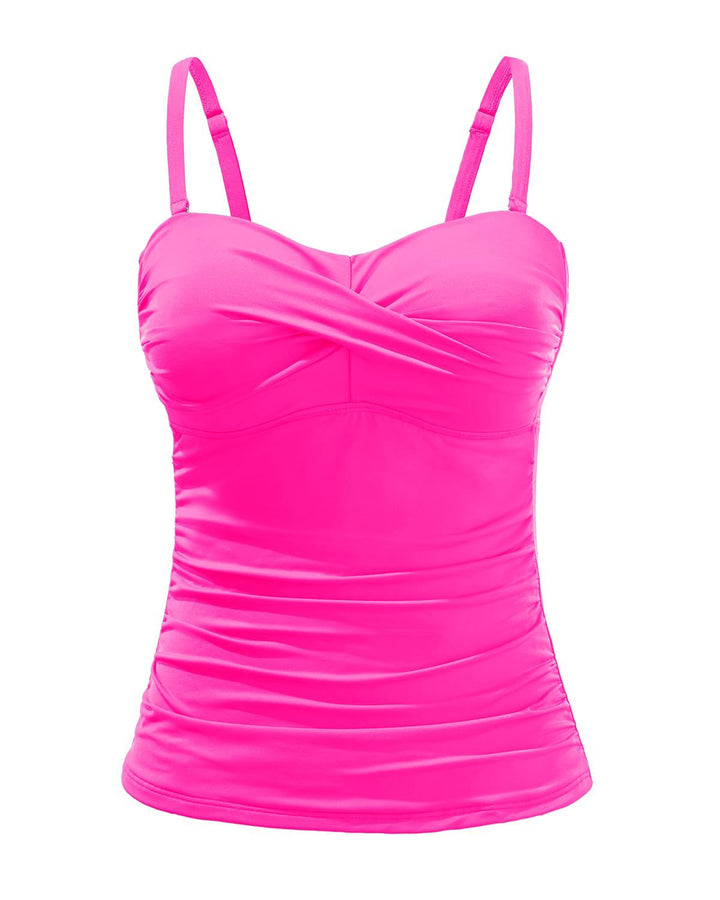 Ladies Tankini with sophisticated wrap design Mune Fashion