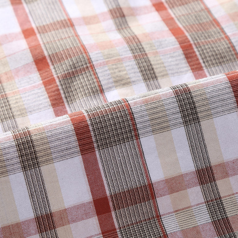 Men's checked shirt jacket in worker style with chest flap pockets Mune Fashion