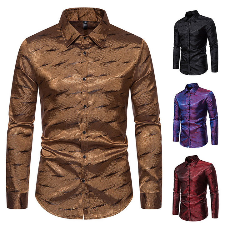 Mune | Men's Elegant Shirt with Unique Textured Design