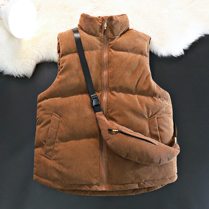Women Cozy Padded Vest Mune Fashion
