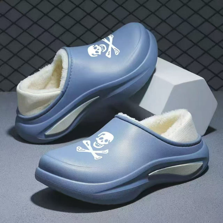 Women's Insulated Comfort Clogs with Teddy Lining and Shock-Absorbing Profile Sole Mune Fashion
