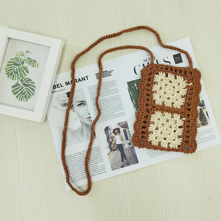 Ladies handcrafted crocheted bag Mune Fashion