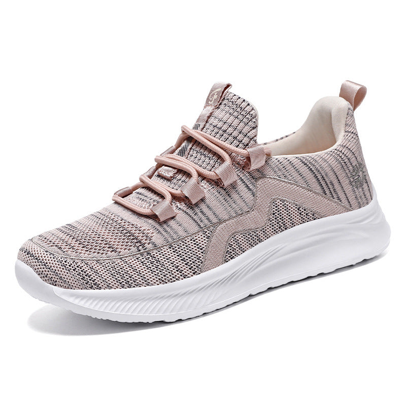 Women's knitted Slip-On sneakers with elastic lacing, padded inner lining and cushioning profile sole Mune Fashion